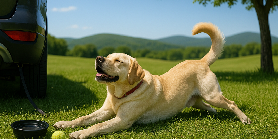 Как подготовить собаку к долгой поездке: от машинного укачивания до рюкзака
