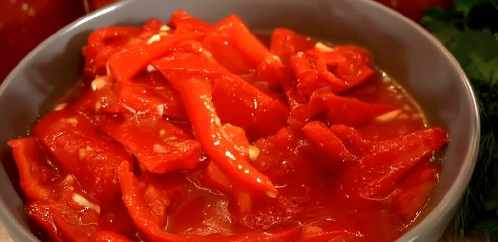 Лечо верхотура - ничего лишнего, только вкус