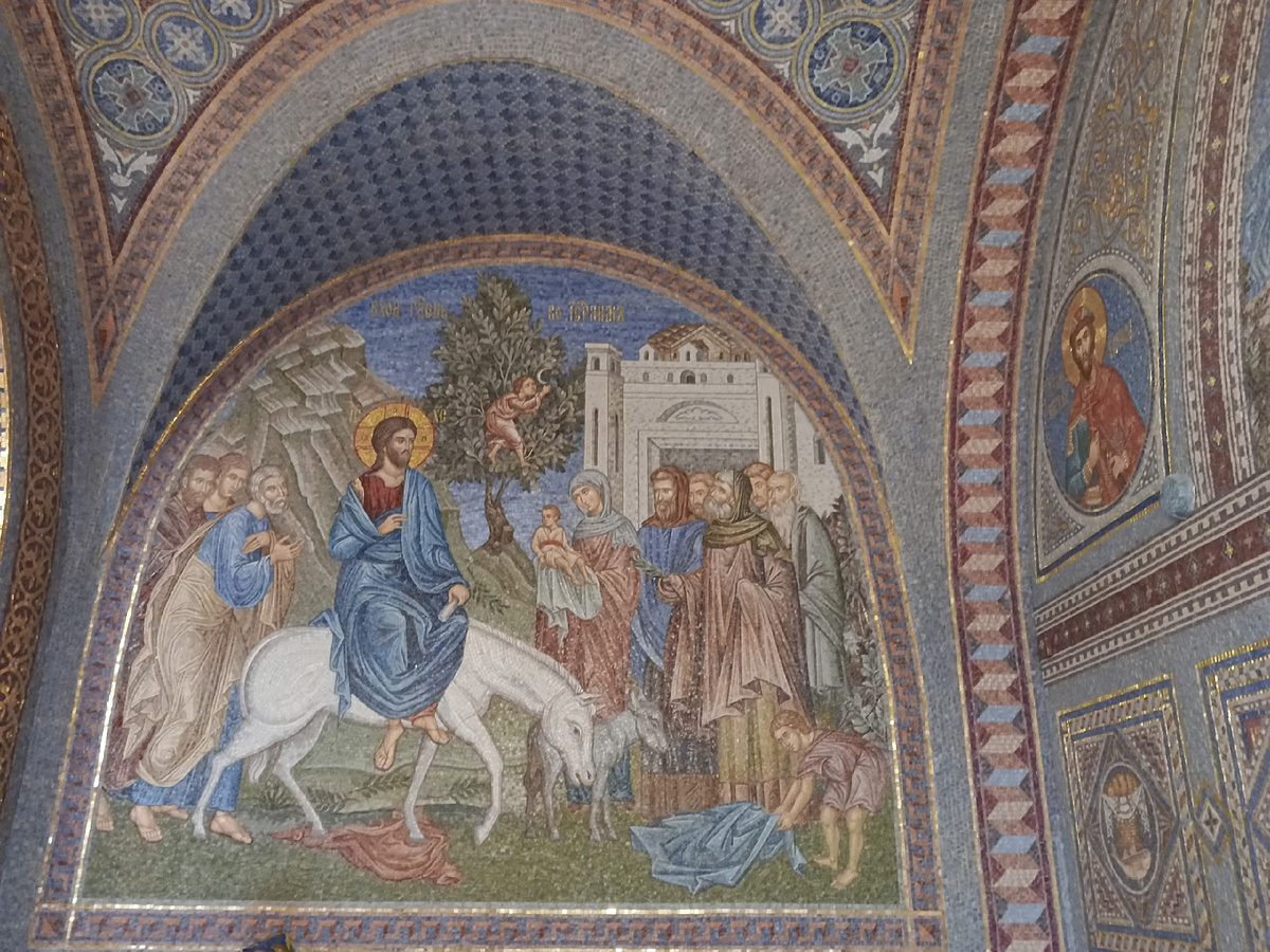 Вступление Христа в Иерусалим. Фото Галины Малышевой.