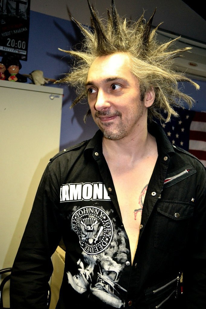 Михаил Горшенев перед концертом в Казани, 2012 г.