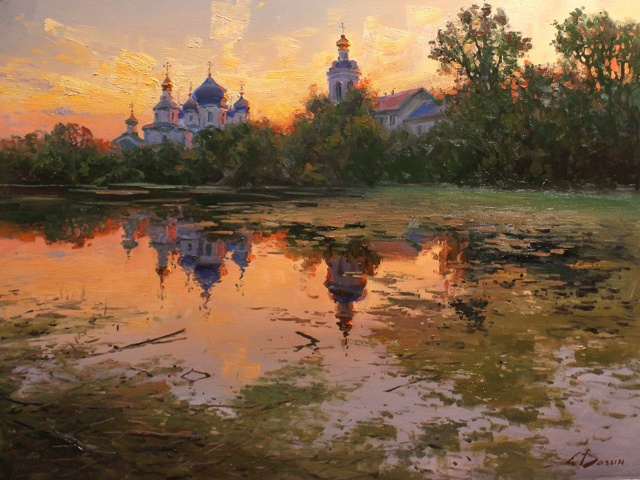 Подборка работ современных художников. Моя Россия. Часть 59