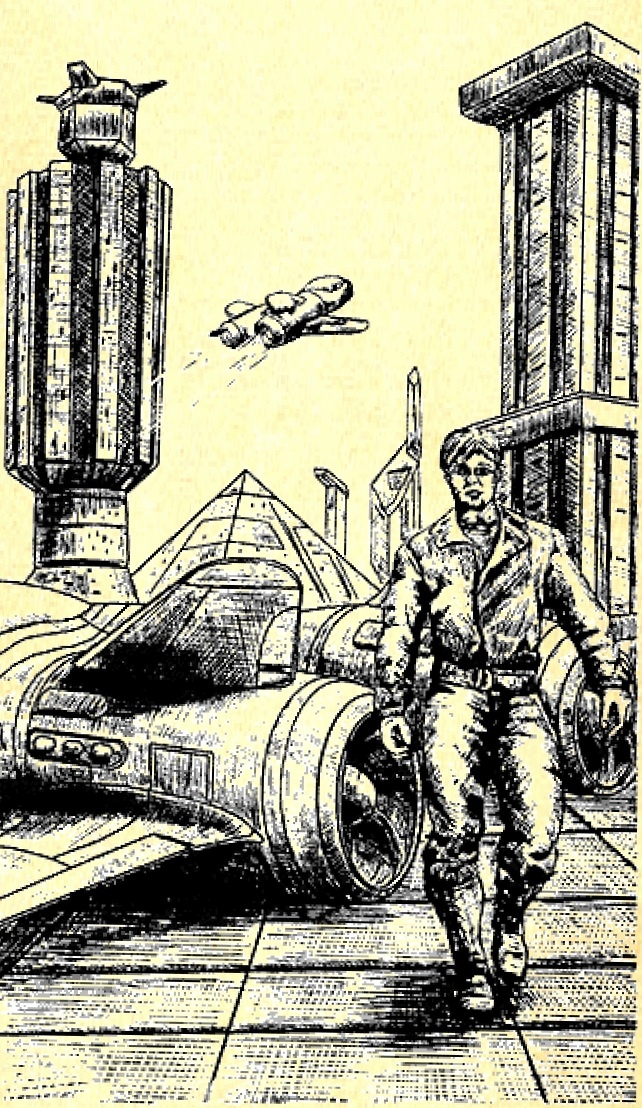 Илюстрация к роману Яна Ларри "Страна счастливых". Изображение из открытых источников".