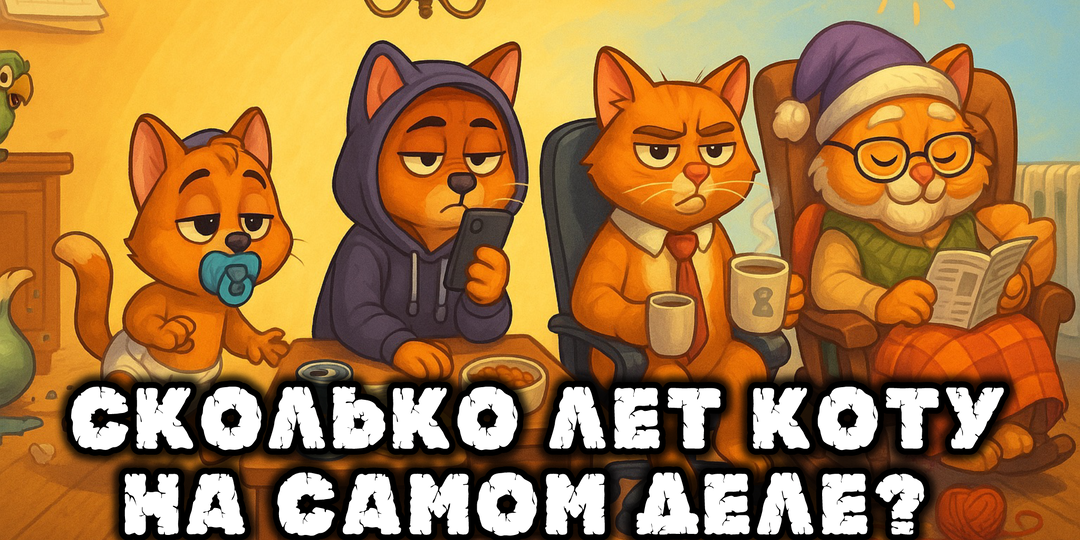 Сколько Лет Вашему Котику По Человеческим Меркам?