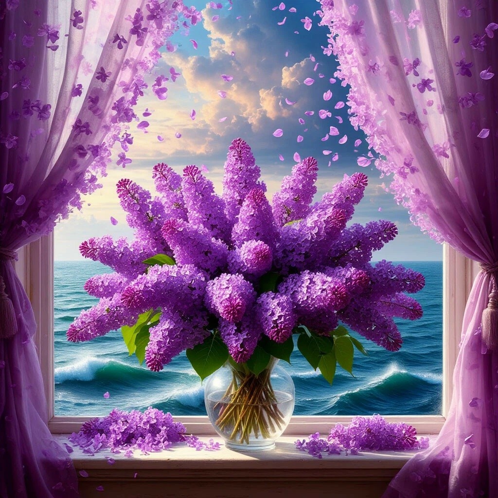 Картина из нейросети Шедеврум. Пусть вас окрыляет вот такая красота.