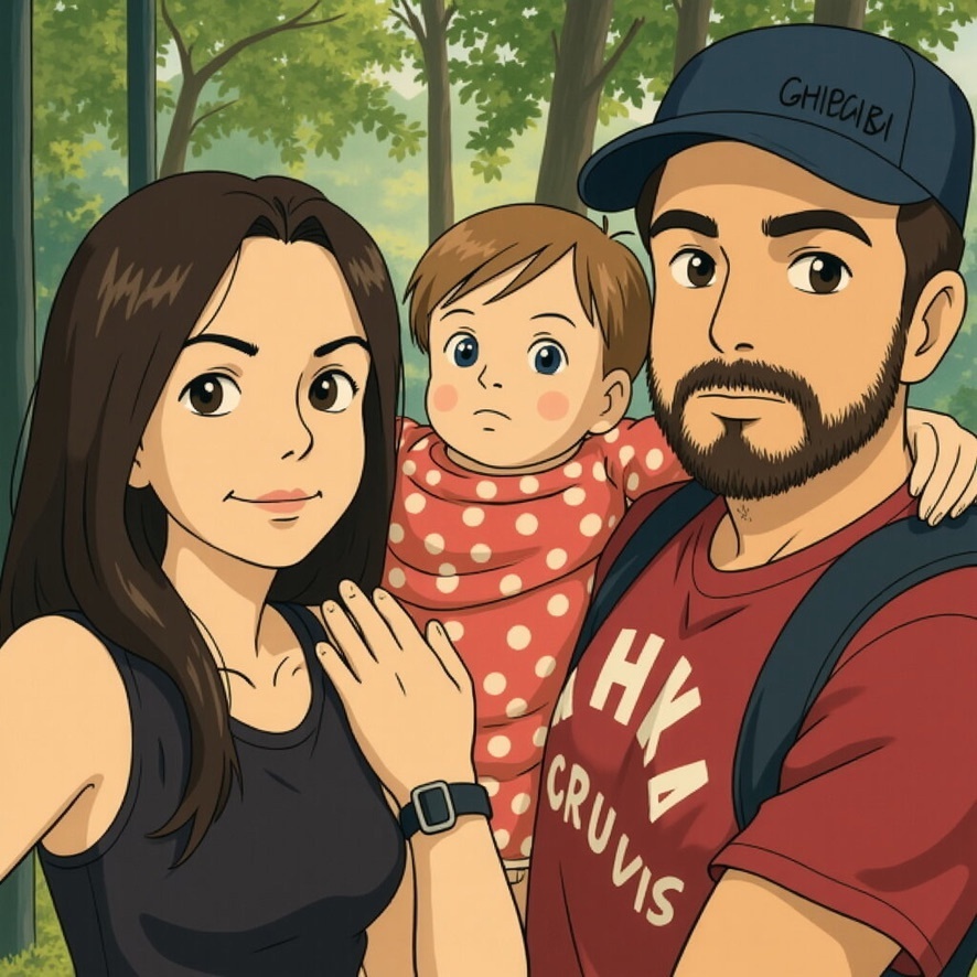 Мы часто гуляем втроём. Нам нравится посещать разные места. Это дарит нам новые впечатления, которые мы можем потом вместе разделить.