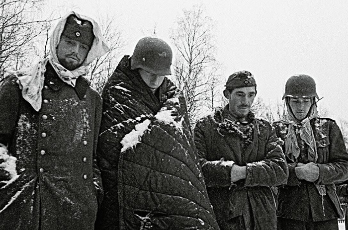 Немецкие солдаты зимой