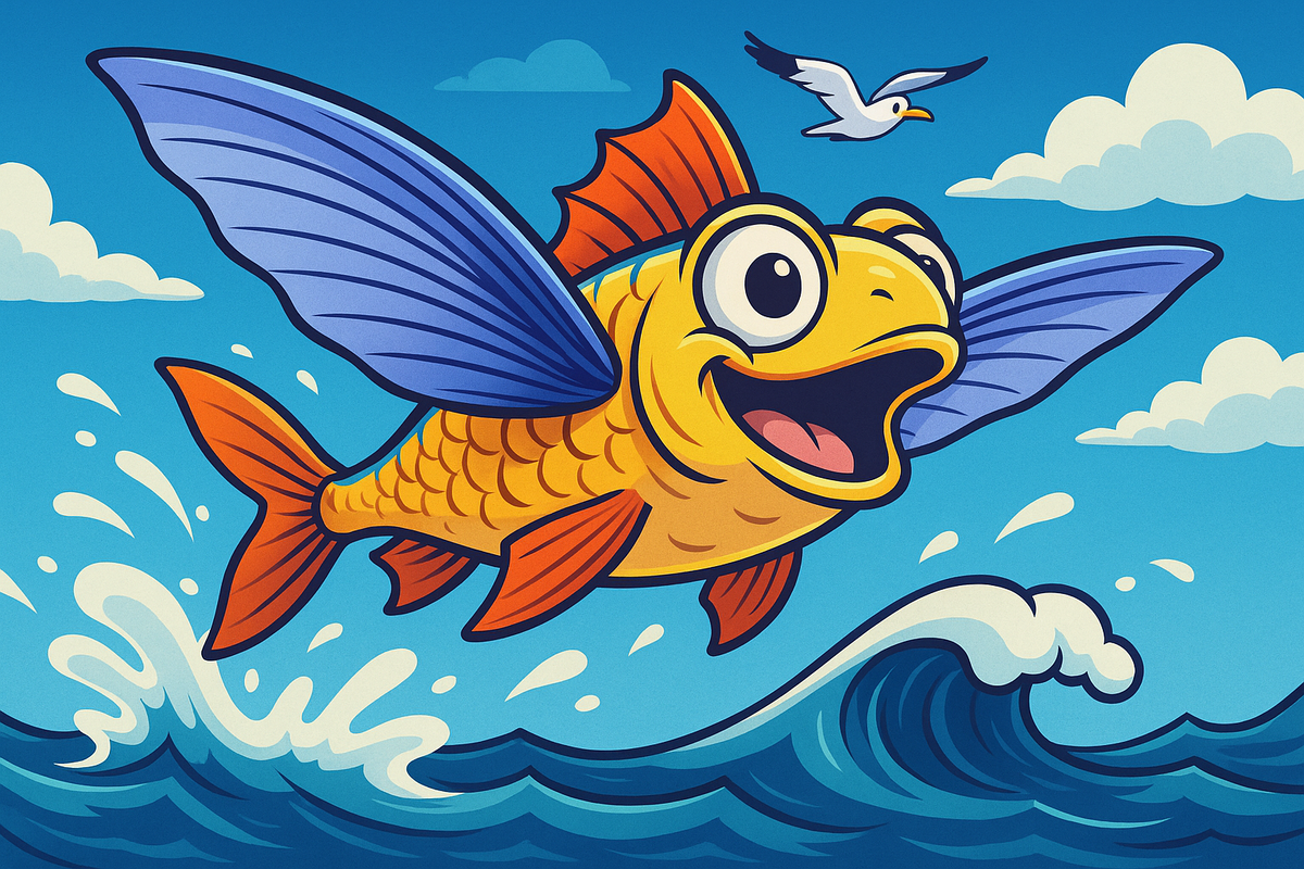 Водолей — летучая рыба