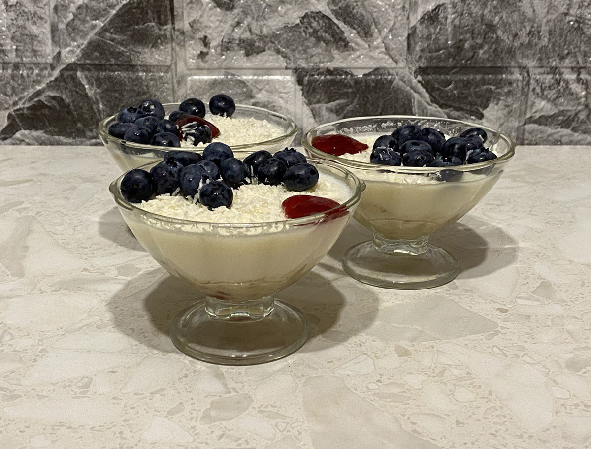 Нежнейший молочный десерт 