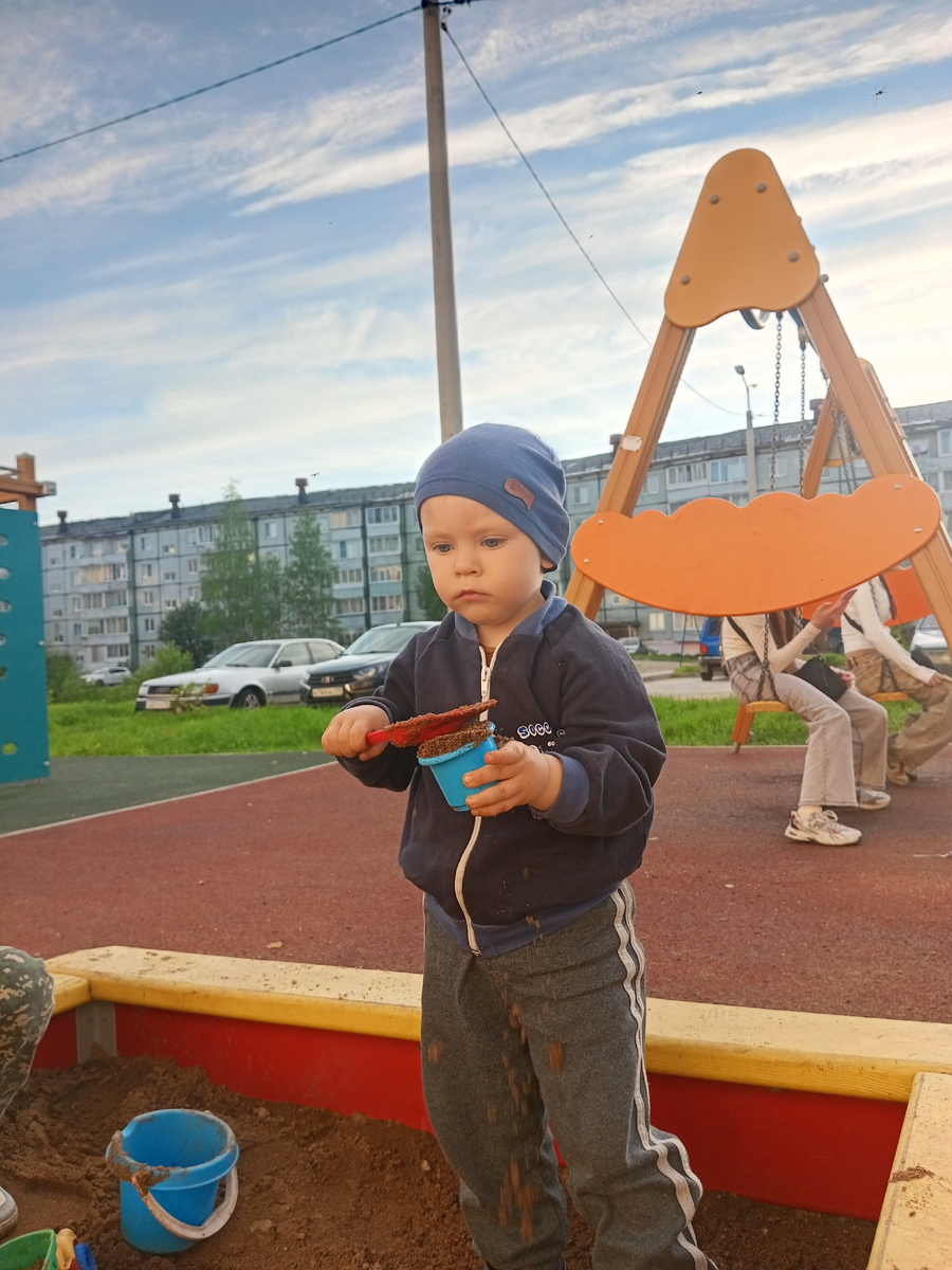 Накусали карапуза. 