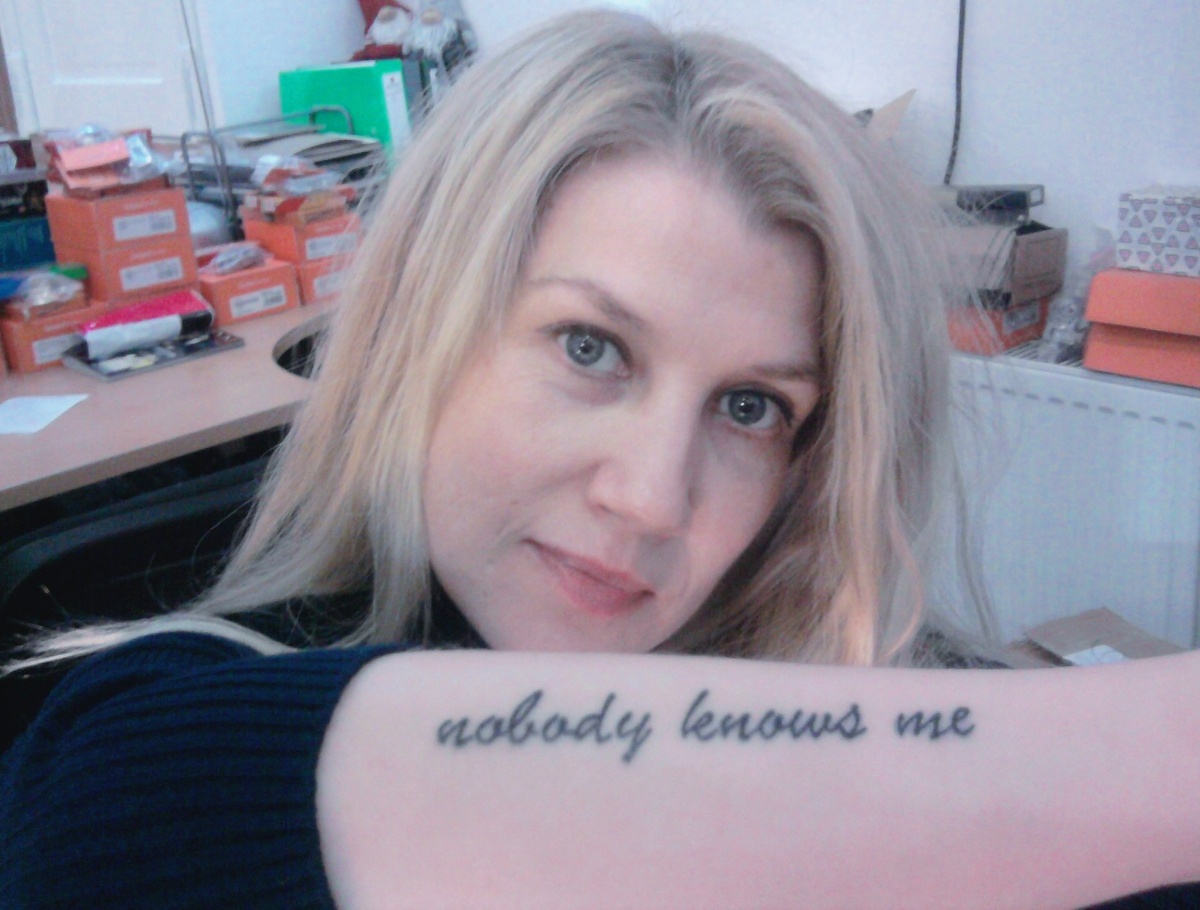 Моя первая татуировка. Сделана в 2014 году 