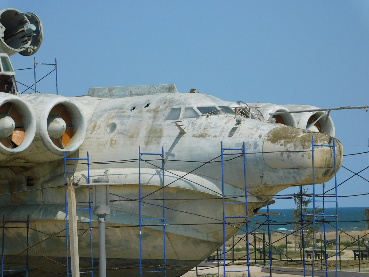 Экраноплан Лунь. Август 2025 года. Фото из архива По Следам Истории.