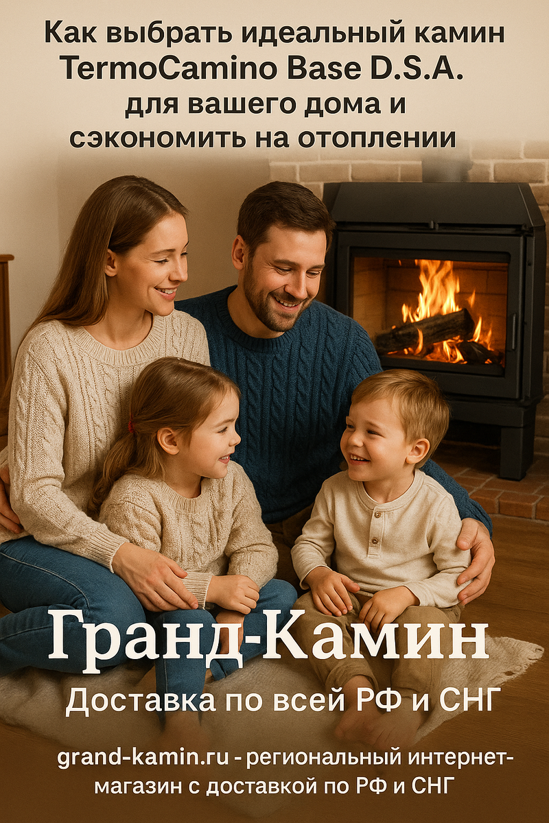    Как выбрать идеальный дровяной камин TermoCamino Base D.S.A. для вашего дома и сэкономить на отоплении Kamin