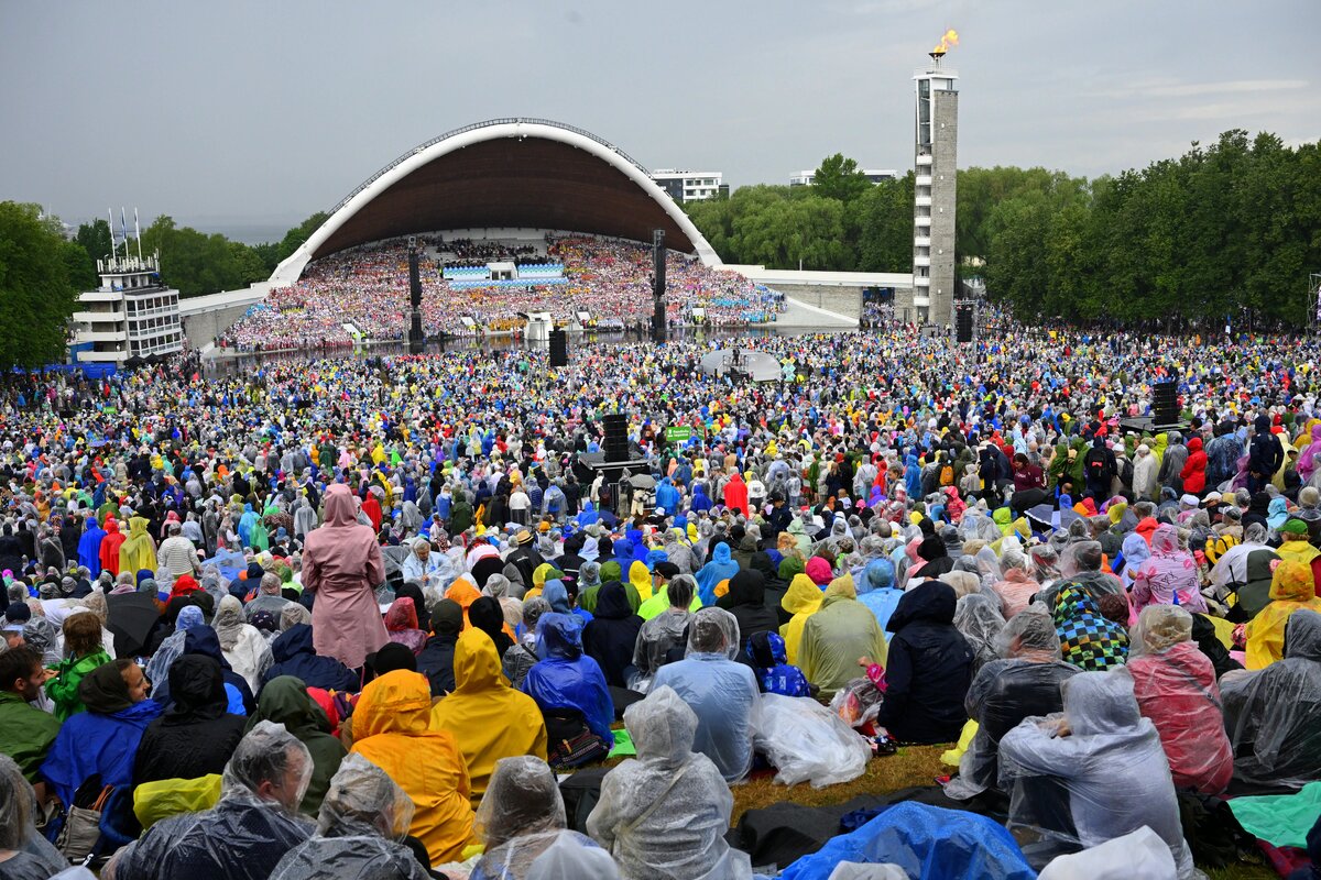 Певческое поле, Таллин, июль 2025