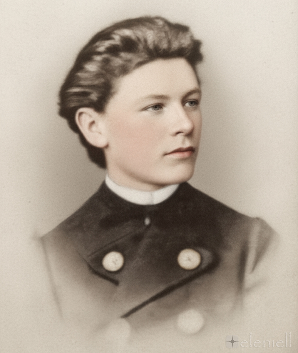 Ян Грейм - фото из семейного фотоколажа. Обработка фото: Eleniell