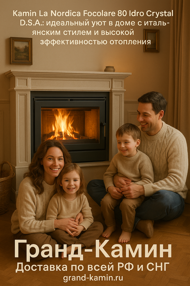    Камин La Nordica Focolare 80 Idro Crystal D.S.A.: как создать идеальный уют в доме с итальянским стилем и высокой эффективностью отопления Kamin
