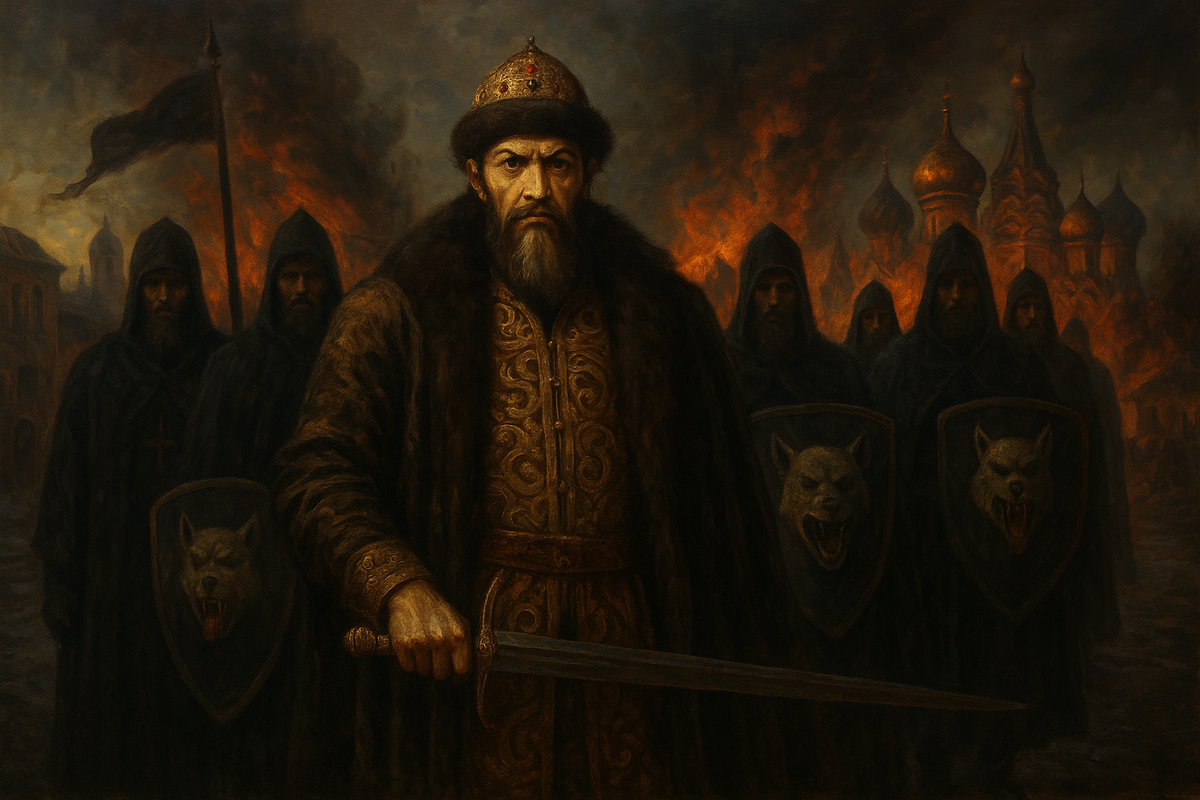 Опричнина — тень самодержца. Пламя, вера и страх за спиной царя.