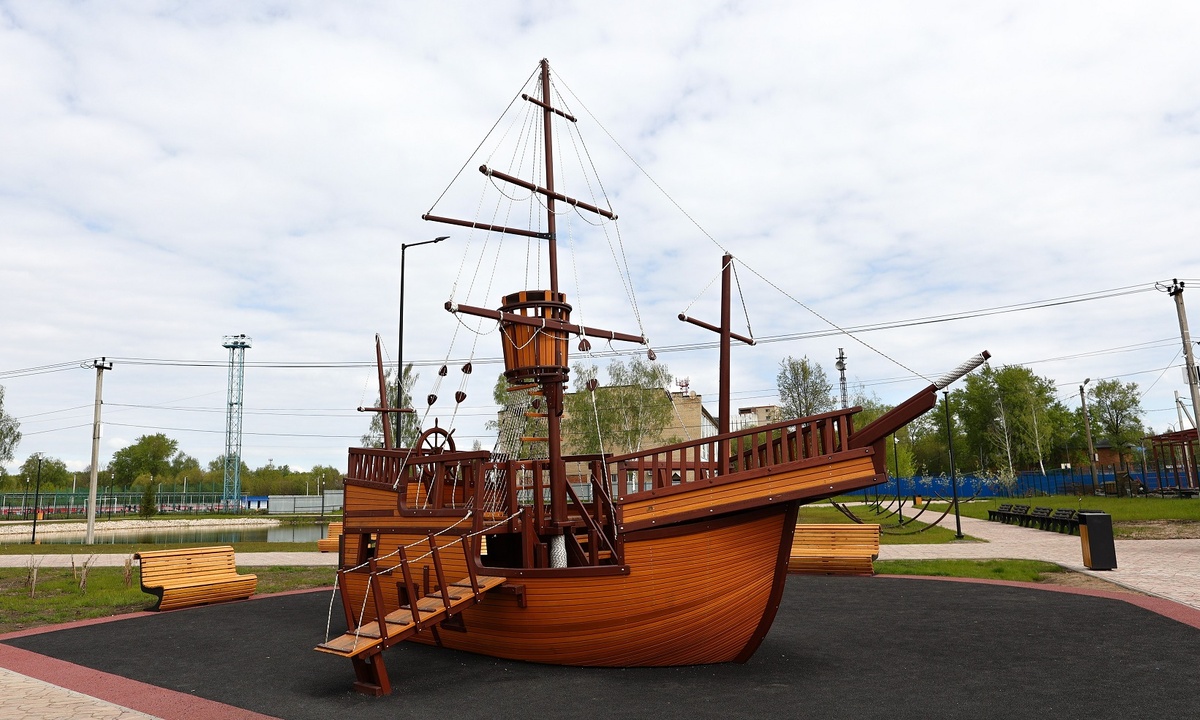 Детская площадка корабль «Санта Мария» («СвидЪ»)