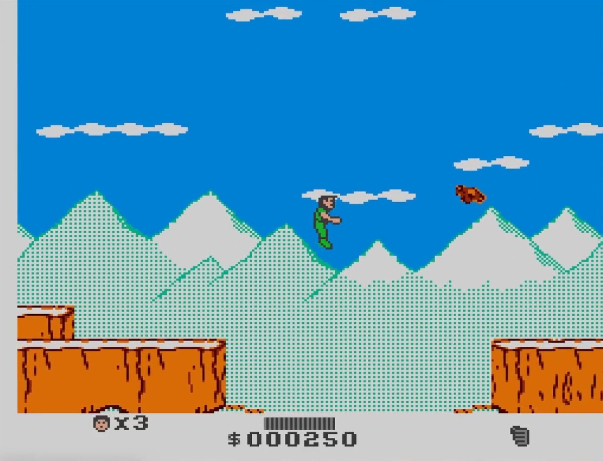 Обзор Скалолаз на Денди по фильму со Сталлоне