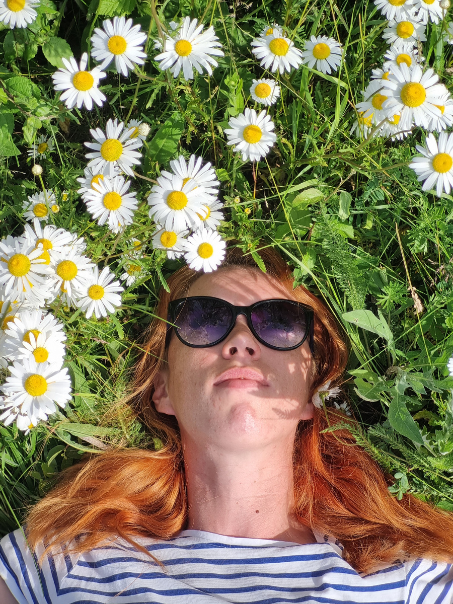 Я с символами праздника