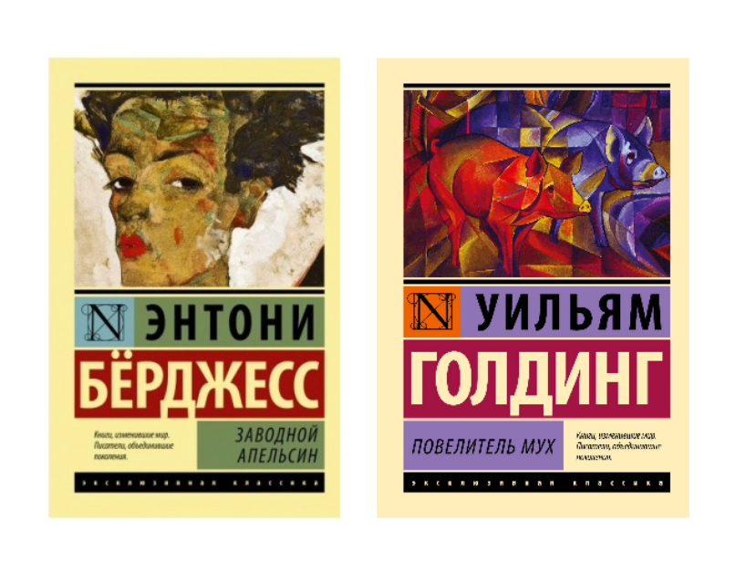 Две такие разные и похожии книги