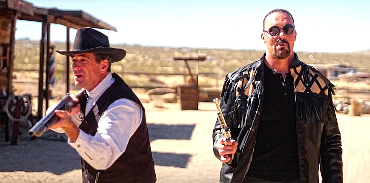 ВРИО Рио Браво - любимого городка А. Невского по прошлым вестернам, - на сей раз это какой-то другой набор сараев.