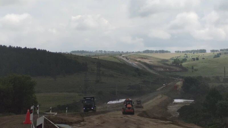     Реконструкция объезда у села Целинное. Altapress.ru