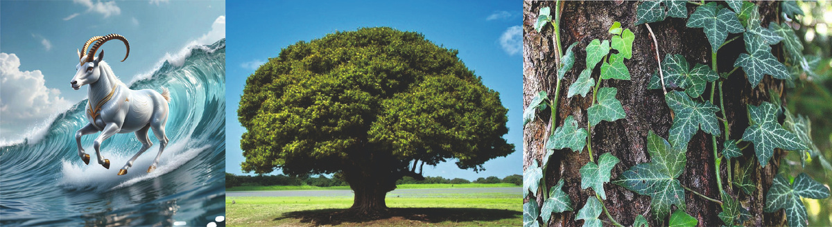 Месяц Водной Козы (7 Июля - 7 Августа) 2025г. для Дерева Ян и Дерева Инь.