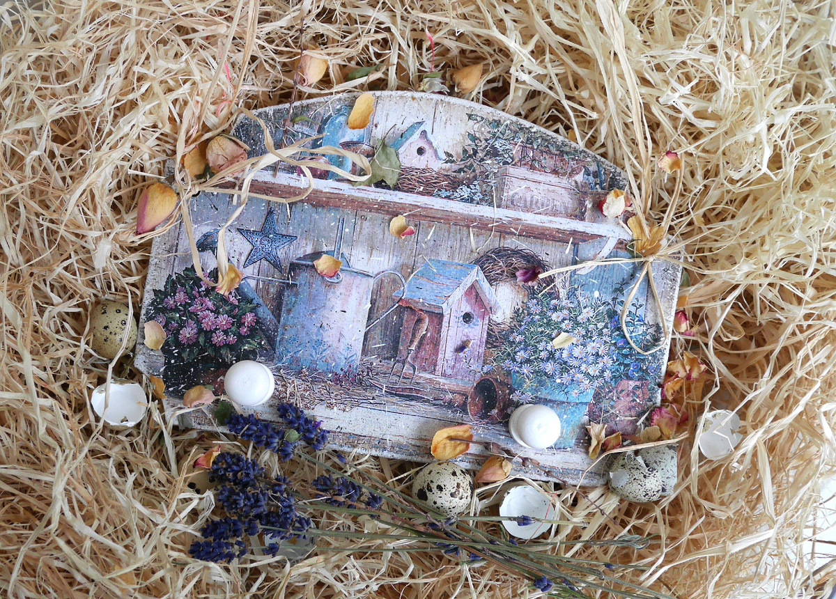 Панно-вешалка. Фото автора - Ольги Суховой.