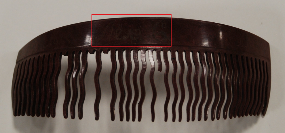 Рисунок 7.35. Подписанный гребень.