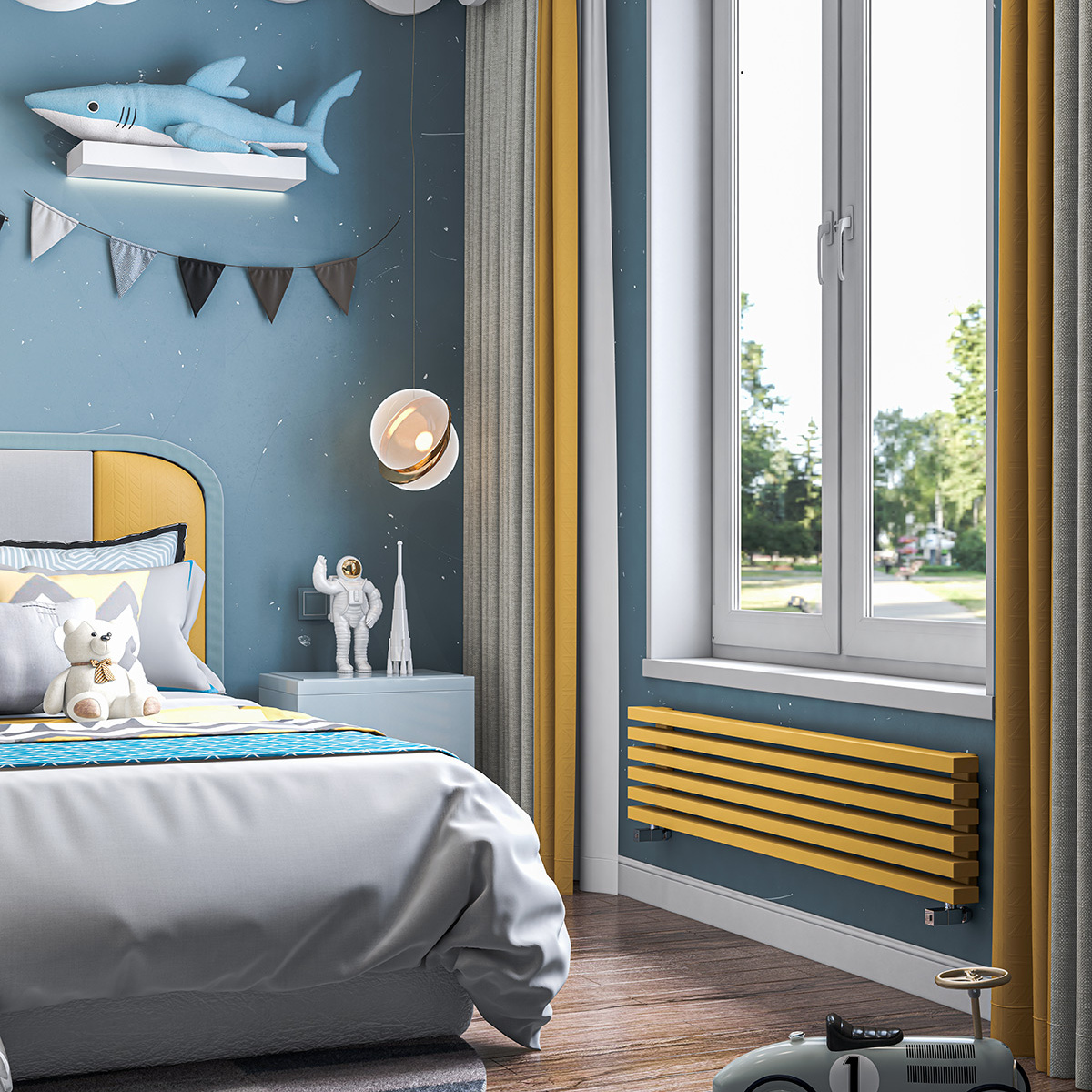 Трубчатый горизонтальный радиатор WARMMET Luxe 60 H