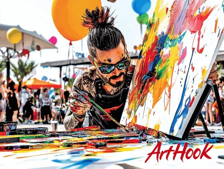    Нанять художника на юбилей: как создать незабываемое арт-шоу и подарить уникальные воспоминания Art-Hook.Ru