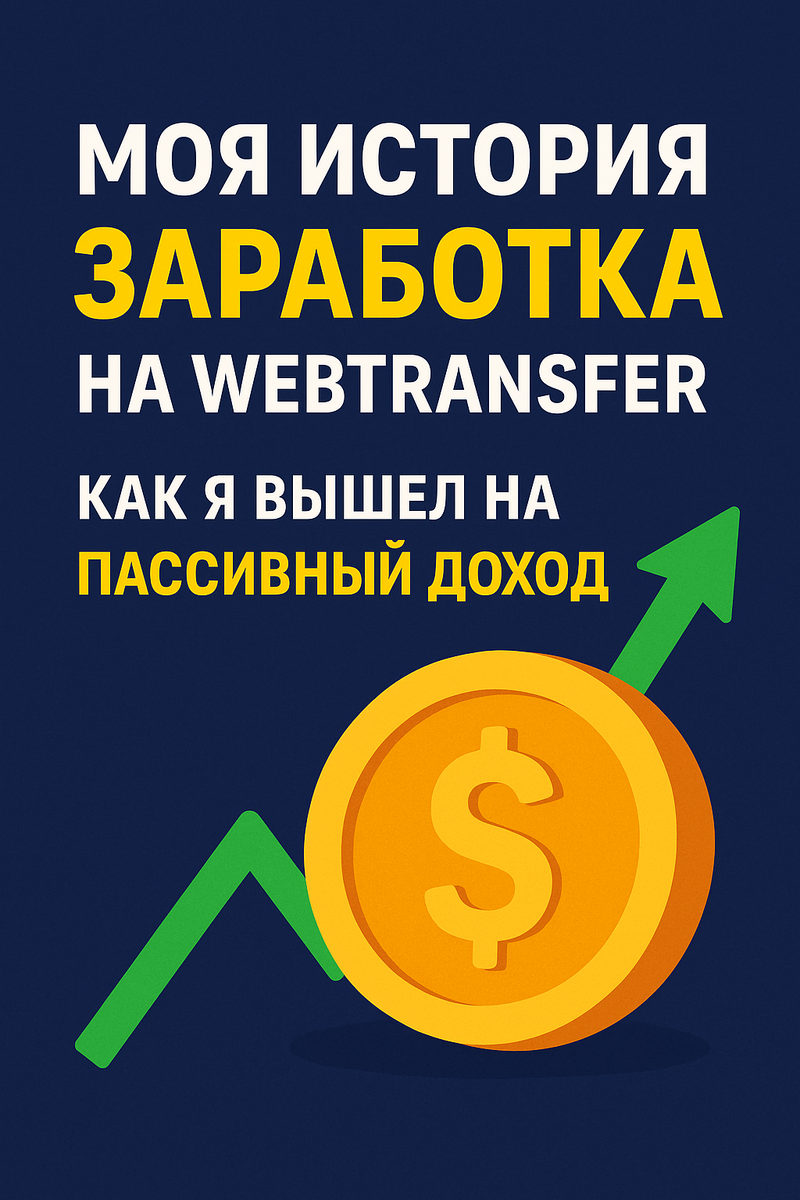 Webtransfer заработок