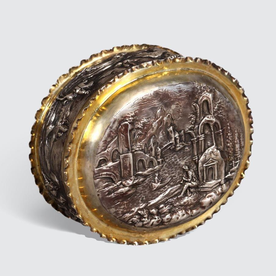 Ханс Якоб Шех. Коробка. Германия, Аугсбург. 1686 г. Пресс-служба музея-заповедника "Коломенское" 