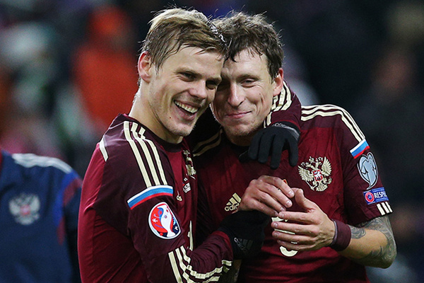 Александр Кокорин и Павел Мамаев