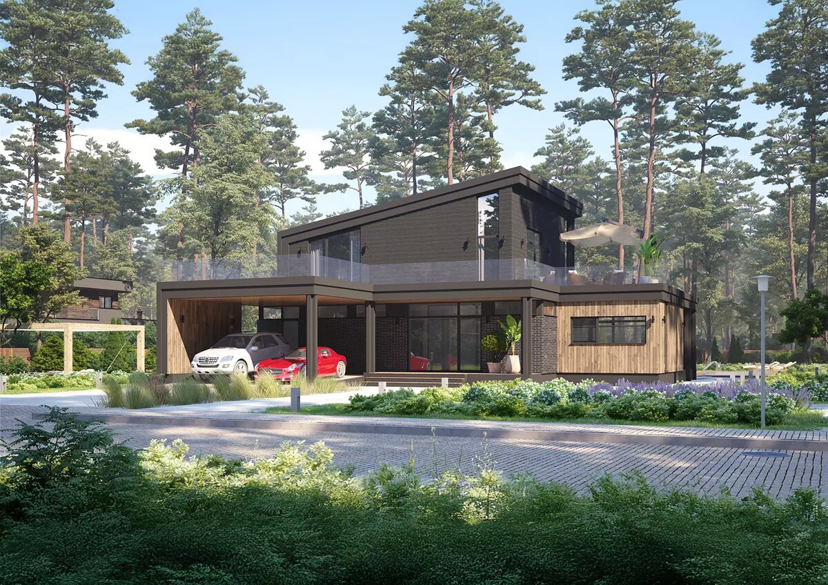 Проект дома «Эгоист-211» для Open Village 2025