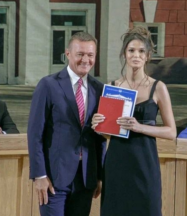    Роман Старовойт и Полина Корнеева