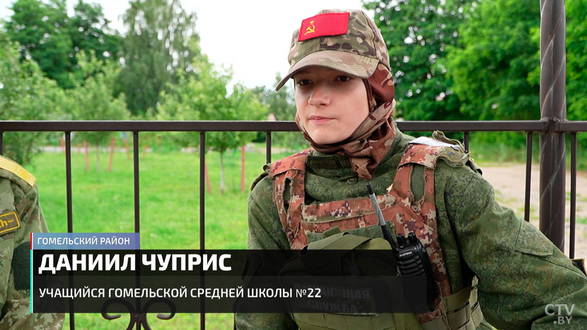 На границе Беларуси с Украиной установили детский блокпост