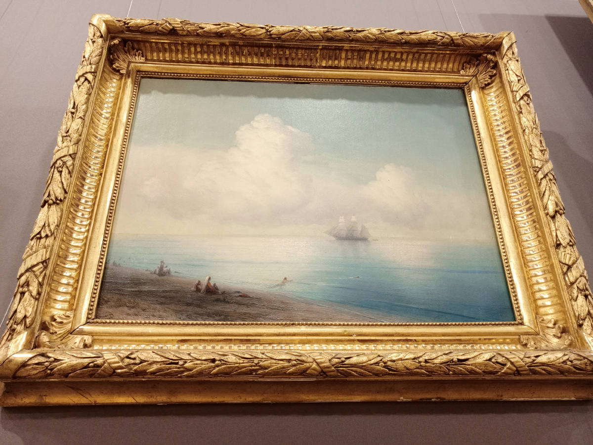 Алексей Боголюбов "Прибрежные океана". Фото автора. 