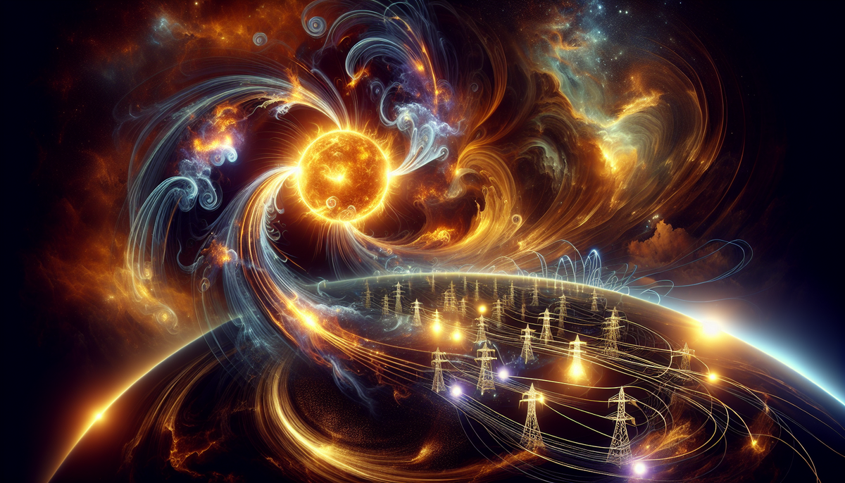    Солнечный вихрь 2025: влияние магнитных бурь на энергосистемы Квантовый Космос