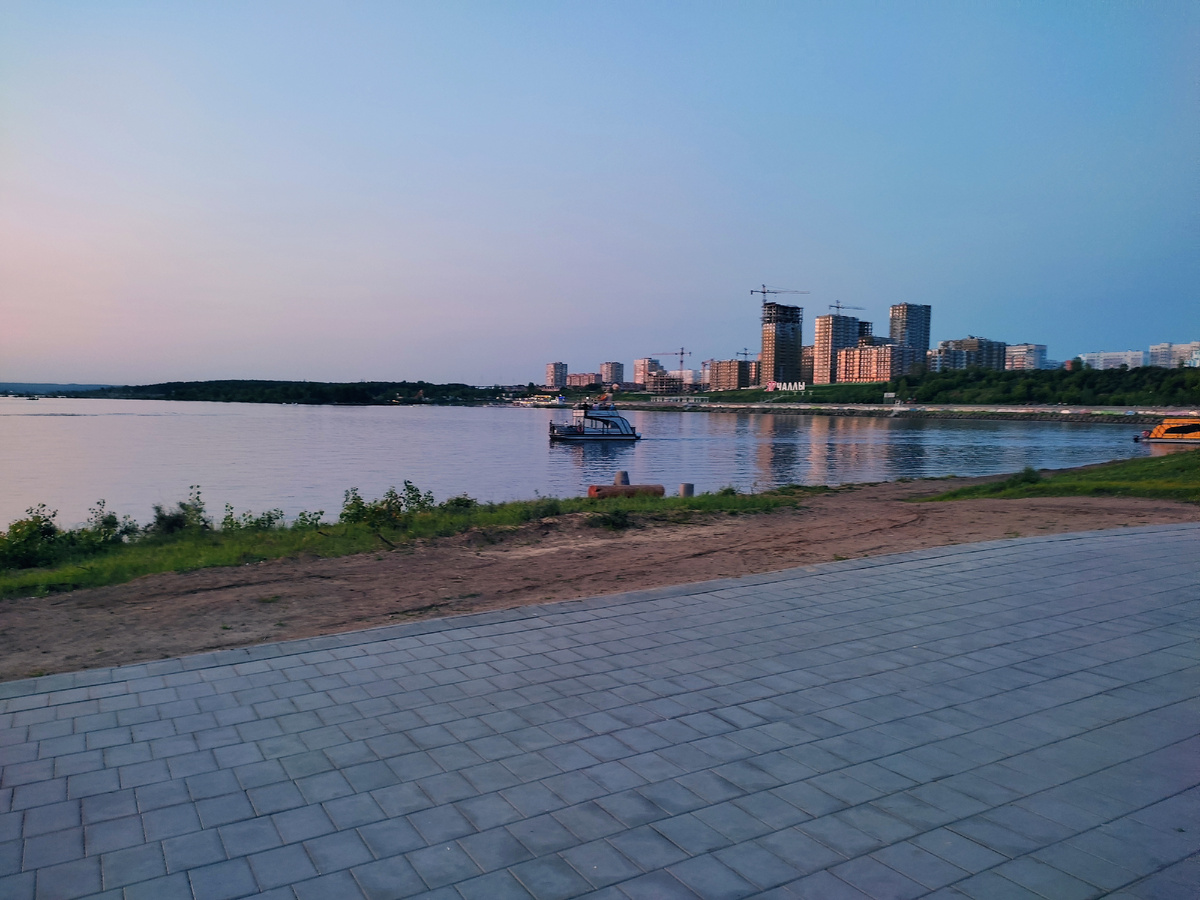 Новая часть набережной им. Ф Табеева