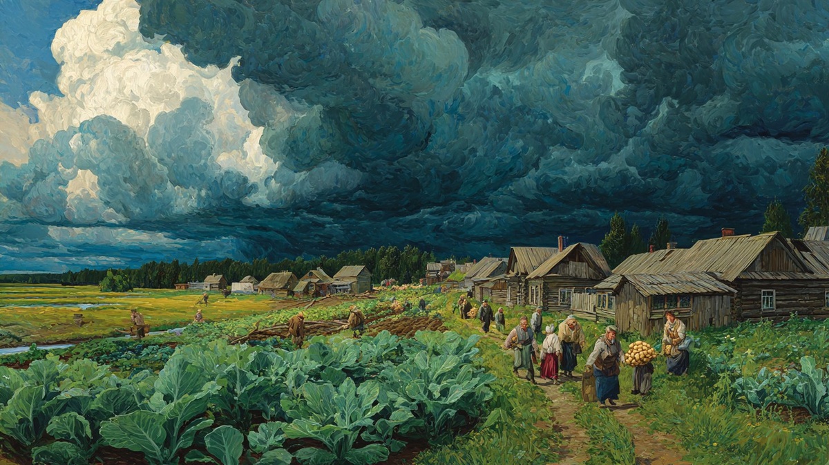 Смогли бы вы жить по правилам общины?" (Да / Нет / Только летом).