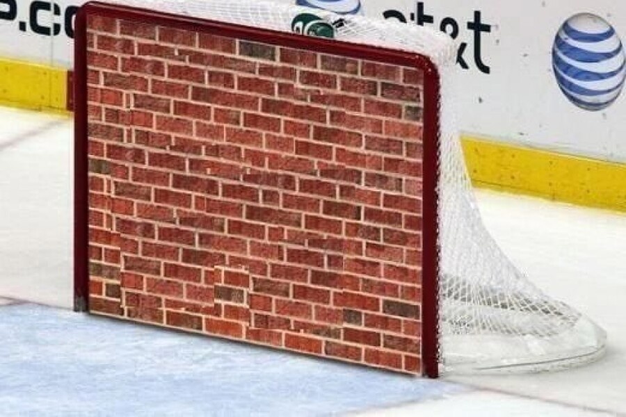 Именно так выглядят ворота топового голкипера