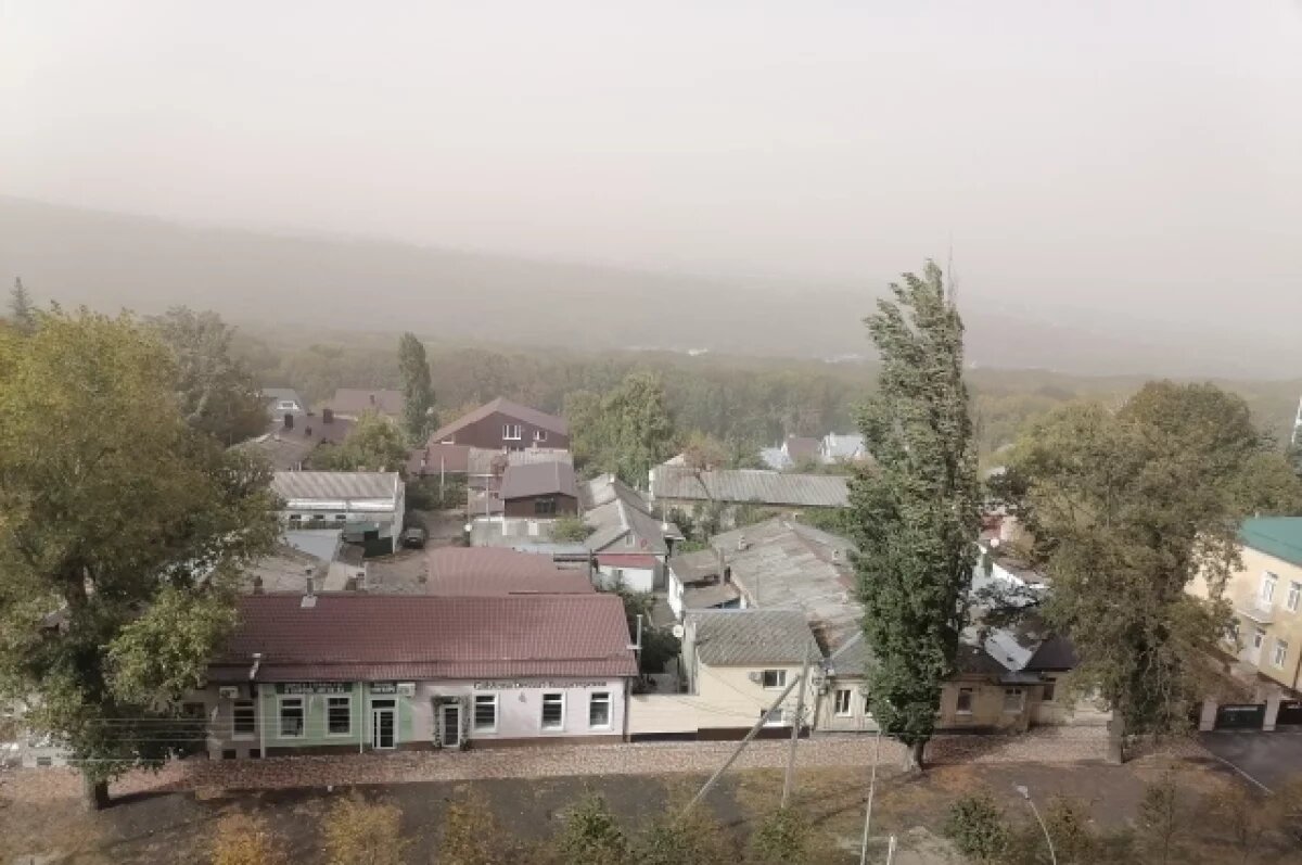    Пыль из Казахстана придет в Волгоград вместе с бурей