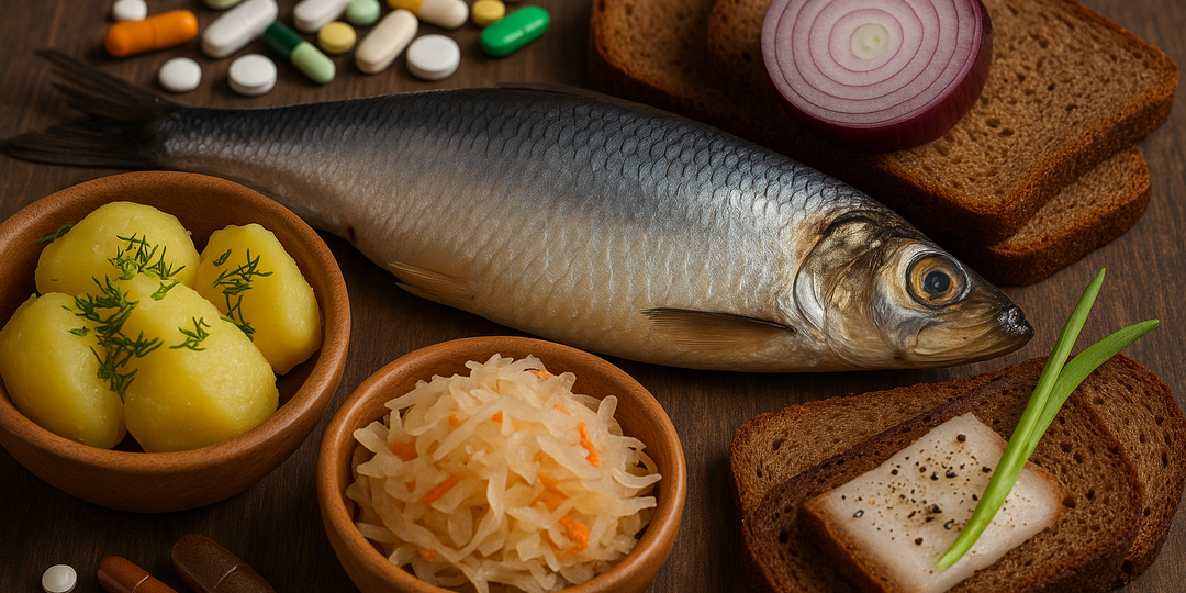 Селёдка и еще 2 продукта из СССР спасали от тромбов — ели их с хлебом, не зная, что они работают лучше таблеток»