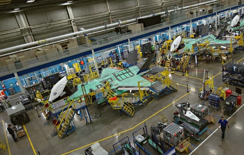 Производство истребителей 5 поколения