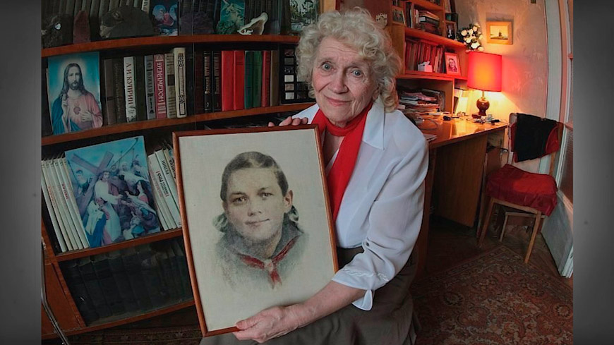 Сестра Зины Портновой Галина Мельников / Фото из открытых источников