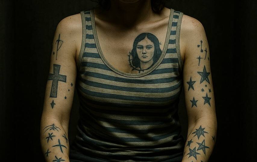 Что значат татуировки у заключённых женщин — и почему о них жалеют