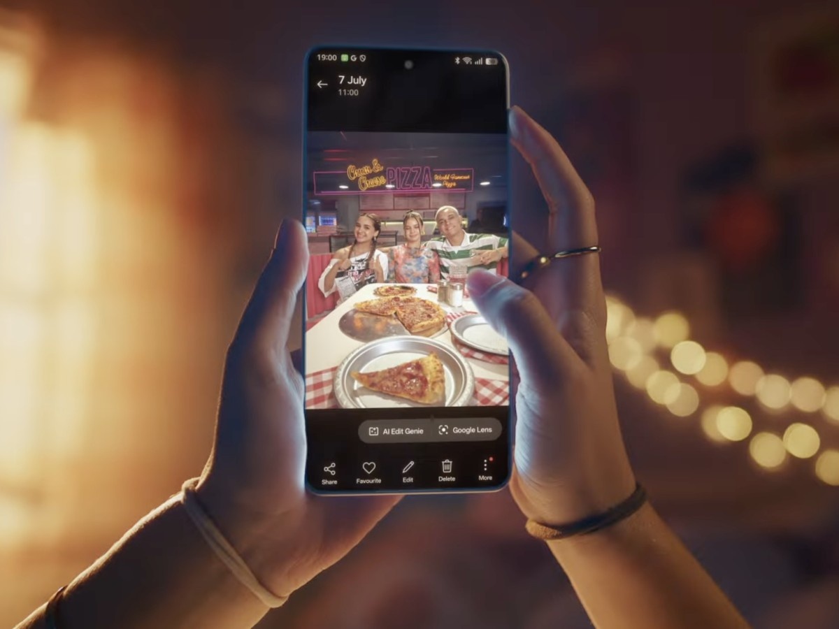    В смартфонах realme 15 появится голосовое редактирование фото [ВИДЕО]