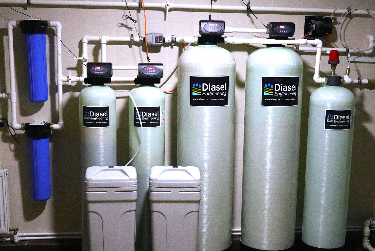 Оборудование для очистки воды из скважины от железа