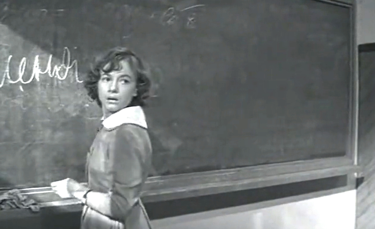 Кадр из кинофильма 2А если это любовь?", 1961 г., режиссер Юлий Райзман, сценаристы Иосиф Ольшанский, Юлий Райзман, Нина Руднева, композитор Родион Щедрин (скриншот) 